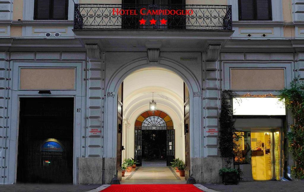 Hotel Campidoglio Рим Екстер'єр фото